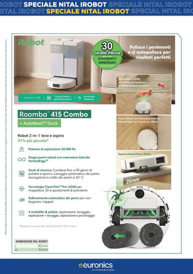 Volantino Euronics - Euronics - Nital iRobot valido dal 15/10 al 30/10 - pagina 6