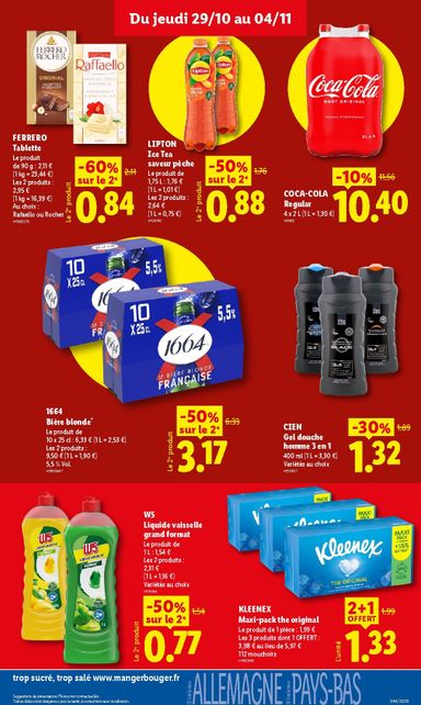 Catalogue Lidl - Lidl valable dès le 29/10 au 04/11 - page 19