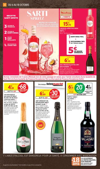 Catalogue Intermarché - Intermarché valable dès le 06/10 au 18/10 - page 34