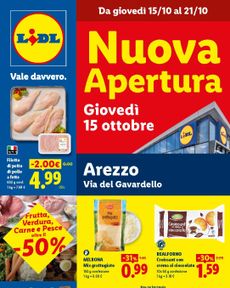 Lidl - Nuova apertura Arezzo