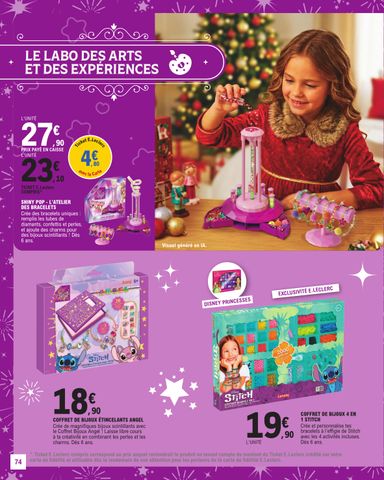 Catalogue E.Leclerc - E.Leclerc - Jouets de Noël valable dès le 20/10 au 05/12 - page 74