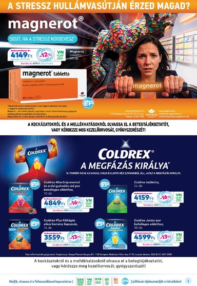 Akciós újság Gyöngy Patikák - Gyöngy Patikák érvényes 10.01.-tól 10.31.-ig - 3 oldal