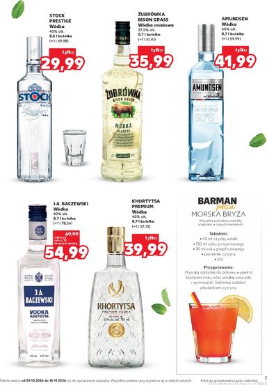 Gazetka Kaufland - Kaufland - Barek od 29.10. do 10.11. - strona 3