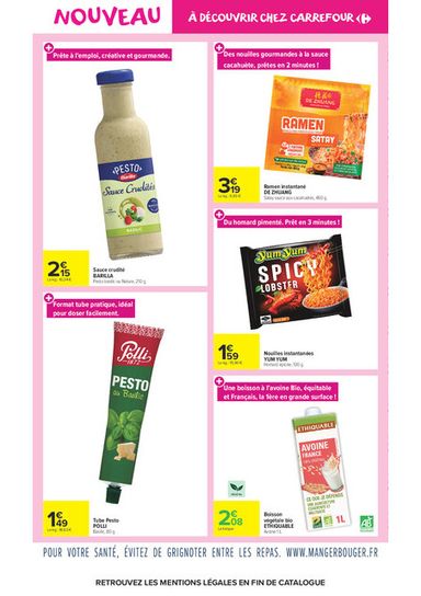 Catalogue Carrefour Market - Carrefour Market - Les nouveautés valable dès le 03/11 au 30/11 - page 8