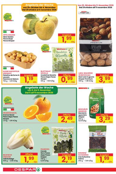Volantino Despar - Despar valido dal 29/10 al 11/11 - pagina 2