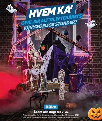 Brochurer Bilka - Bilka - Hvem Ka' gyldig fra 18.09. til 31.10. - side 1