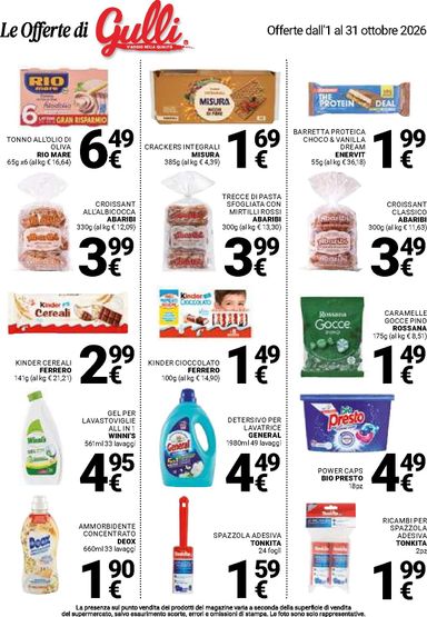 Volantino Gulliver - Gulliver - Gulli Ottobre valido dal 01/10 al 31/10 - pagina 36
