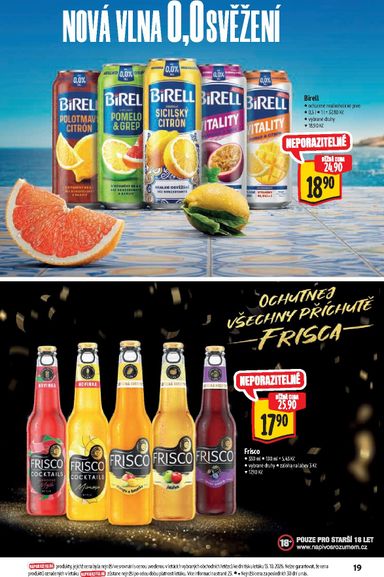 Leták Albert - Albert Hypermarket - Značková kvalita od 21.10. do 03.11. - strana 19