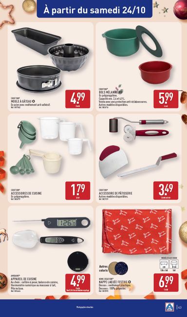 Catalogue ALDI - ALDI valable dès le 20/10 au 26/10 - page 45