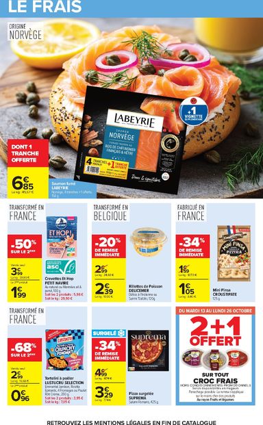 Catalogue Carrefour - Carrefour valable dès le 13/10 au 26/10 - page 43