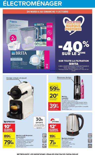 Catalogue Carrefour - Carrefour valable dès le 06/10 au 19/10 - page 65