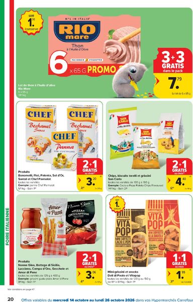 Folder Carrefour - Carrefour van 14/10 tot 26/10 - side 20