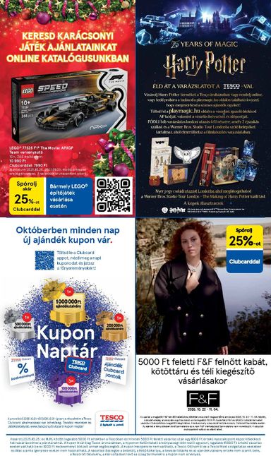 Akciós újság Tesco - Tesco érvényes 10.29.-tól 11.04.-ig - 16 oldal