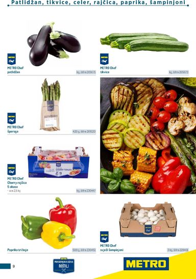 Katalog Metro - Metro - Poslovna rješenja - Roštilj vrijedi od 04.03. do 31.12. - stranica 9
