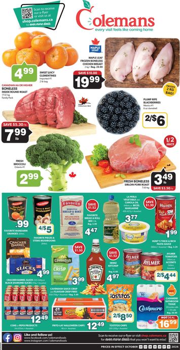 Flyer Colemans - Colemans valid since 10-22 until 10-28 - page 1
