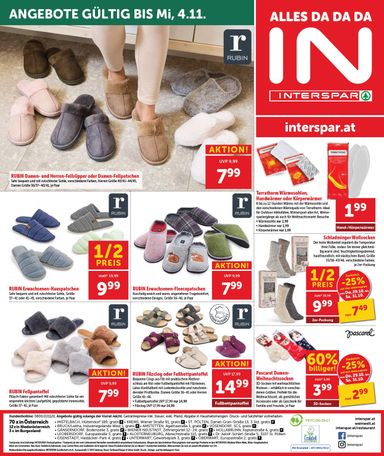 INTERSPAR-Flugblatt - INTERSPAR gültig ab 29.10. bis 04.11. - seite 16