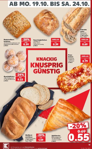 Leták Kaufland Německo - Kaufland Německo od 19.10. do 24.10. - strana 19