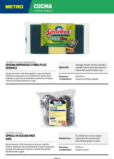 Volantino METRO - Metro - Catalogo detergenza 2026 valido dal 07/01 al 31/12 - pagina 14