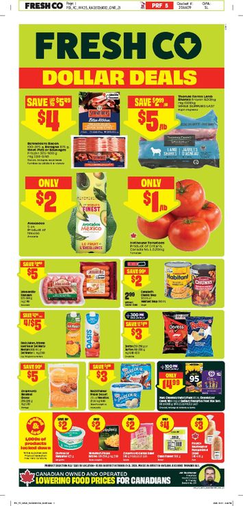 Flyer FreshCo - Freshco valid since 10-15 until 10-21 - page 1