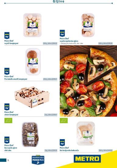 Katalog Metro - Metro - Poslovna rješenja - Pizzeria vrijedi od 06.07. do 31.12. - stranica 5