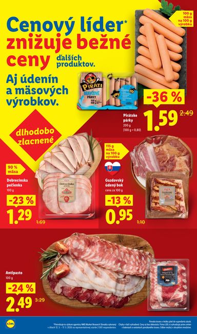 Leták Lidl - Lidl - Cenový líder zlacňuje od 05.02. do 31.12. - strana 10