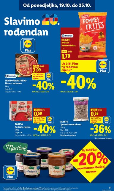 Katalog Lidl - Lidl vrijedi od 19.10. do 25.10. - stranica 5