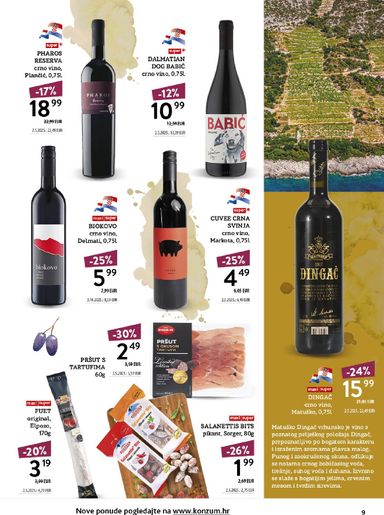 Katalog Konzum - Konzum - Vinoteka vrijedi od 12.10. do 25.10. - stranica 9