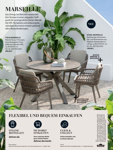 Prospekt Dehner - Dehner - Gartenmöbel Trends gültig ab 02.03. bis 31.10. - seite 36