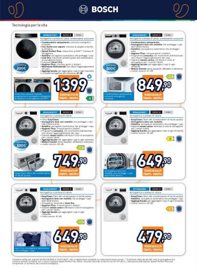 Volantino Unieuro - Unieuro - Speciale Asciugatura valido dal 16/10 al 01/11 - pagina 5