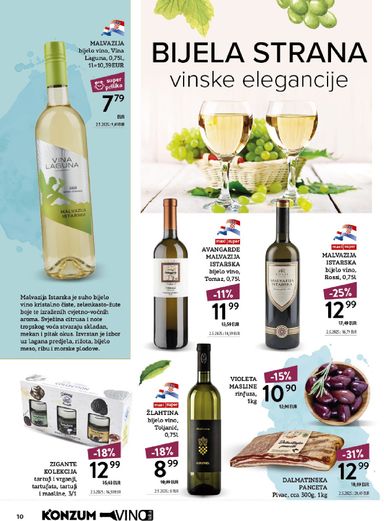 Katalog Konzum - Konzum - Vinoteka vrijedi od 12.10. do 25.10. - stranica 10