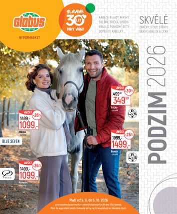 Leták Globus - Globus - Podzim od 09.09. do 05.10. - strana 1