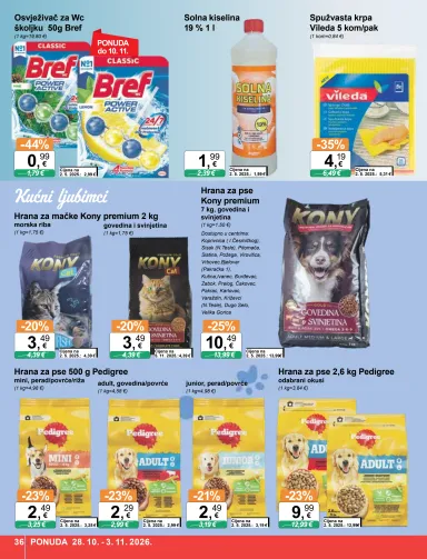 Katalog KTC - KTC vrijedi od 28.10. do 03.11. - stranica 36