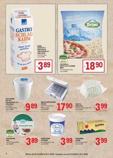 Volantino METRO - Metro - Offerte Alto Adige valido dal 22/10 al 18/11 - pagina 4