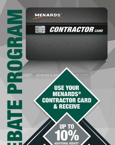 Menards - Contractor Card