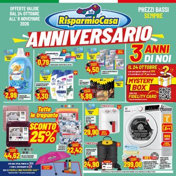 Volantino Risparmio Casa - Risparmio Casa valido dal 24/10 al 08/11 - pagina 1