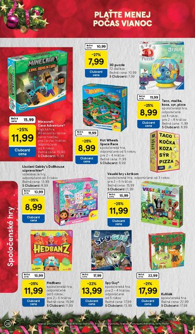 Leták Tesco - Tesco - Katalóg hračiek od 26.10. do 16.11. - strana 28