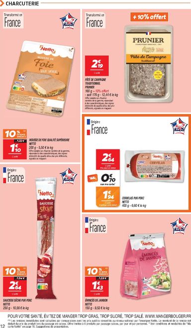 Catalogue Netto - Netto valable dès le 20/10 au 26/10 - page 12