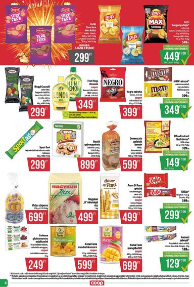 Akciós újság Coop - Coop - Abc-Szuper érvényes 10.22.-tól 10.28.-ig - 6 oldal