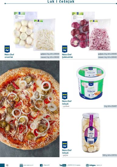 Katalog Metro - Metro - Poslovna rješenja - Pizzeria vrijedi od 06.07. do 31.12. - stranica 10