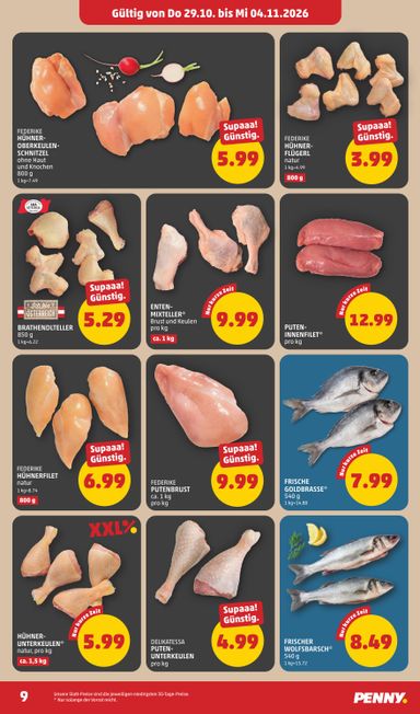 PENNY-Flugblatt - PENNY gültig ab 29.10. bis 04.11. - seite 9