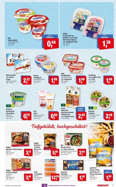 Prospekt Markant - Markant Freu Dich Drauf gültig ab 26.10. bis 30.10. - seite 7