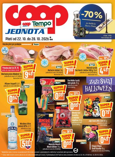 Leták COOP Jednota - COOP Jednota od 22.10. do 28.10. - strana 13