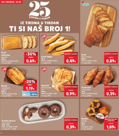 Katalog Kaufland - Kaufland vrijedi od 14.10. do 20.10. - stranica 14