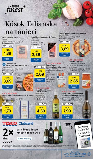Leták Tesco - Tesco od 14.10. do 20.10. - strana 27