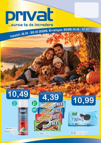 Catalogul CBA - CBA - Privat de la 16.10. până la 30.10. - pagina 1