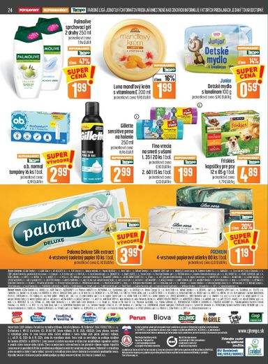 Leták COOP Jednota - COOP Jednota od 29.10. do 04.11. - strana 24