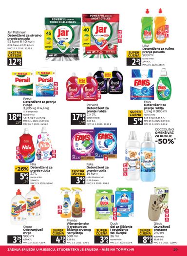 Katalog Tommy - Tommy vrijedi od 22.10. do 28.10. - stranica 29