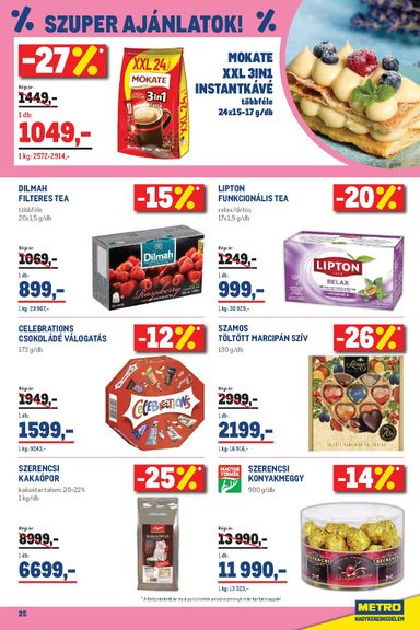 Akciós újság Metro - Metro érvényes 10.01.-tól 10.31.-ig - 25 oldal