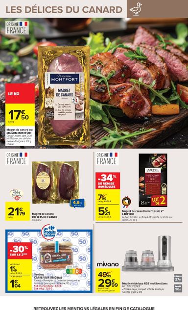Catalogue Carrefour - Carrefour valable dès le 27/10 au 09/11 - page 47