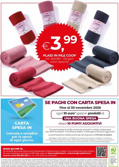 Volantino Coop Firenze - Coop Firenze - Vicino a Te valido dal 29/10 al 11/11 - pagina 24